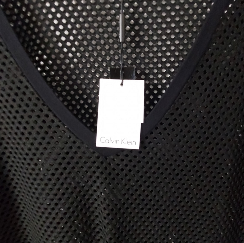 Calvin klein coverups size Large/XLarge Long sleeves color black - Picture 15 of 16